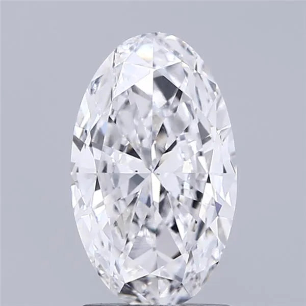 1.52ct Oval Lab Grown Diamond (Colour D, Clarity VS1, IGI Certified)