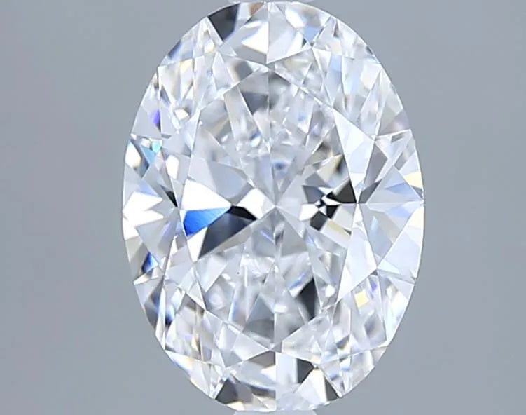 1.52ct Oval Lab Grown Diamond (Colour D, Clarity VVS2, IGI Certified)