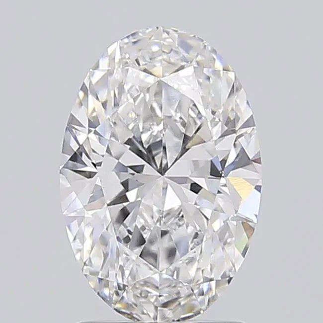 1.52ct Oval Lab Grown Diamond (Colour D, Clarity VVS2, IGI Certified)