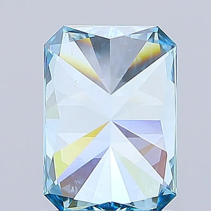 1.52ct Radiant Lab Grown Diamond (Colour Fancy Vivid Blue, Clarity VS1, IGI Certified)