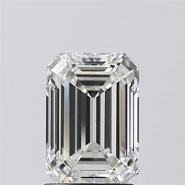 1.53ct Emerald Lab Grown Diamond (Colour G, Clarity VVS2, GIA Certified)