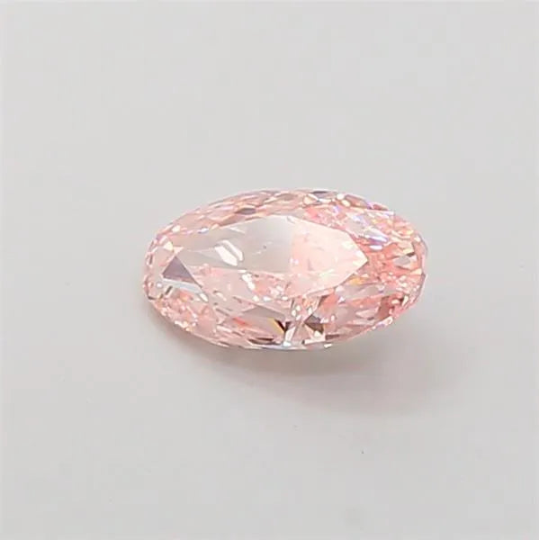 1.53ct Oval Lab Grown Diamond (Colour Fancy Intense Pink, Clarity VS1, IGI Certified)