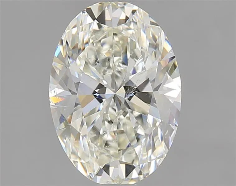 1.53ct Oval Natural Diamond (Colour I, Clarity SI1, Cut EX, IGI Certified)