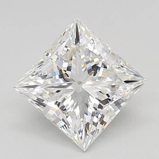 1.53ct Princess Lab Grown Diamond (Colour E, Clarity IF, IGI Certified)