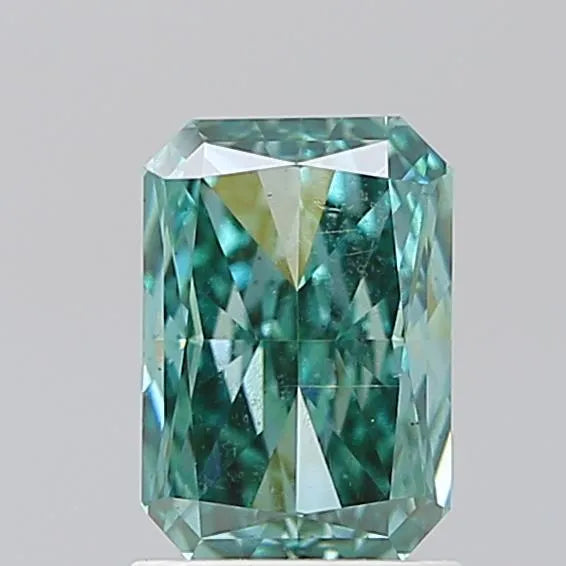 1.53ct Radiant Lab Grown Diamond (Colour Fancy Vivid Green, Clarity VS2, IGI Certified)