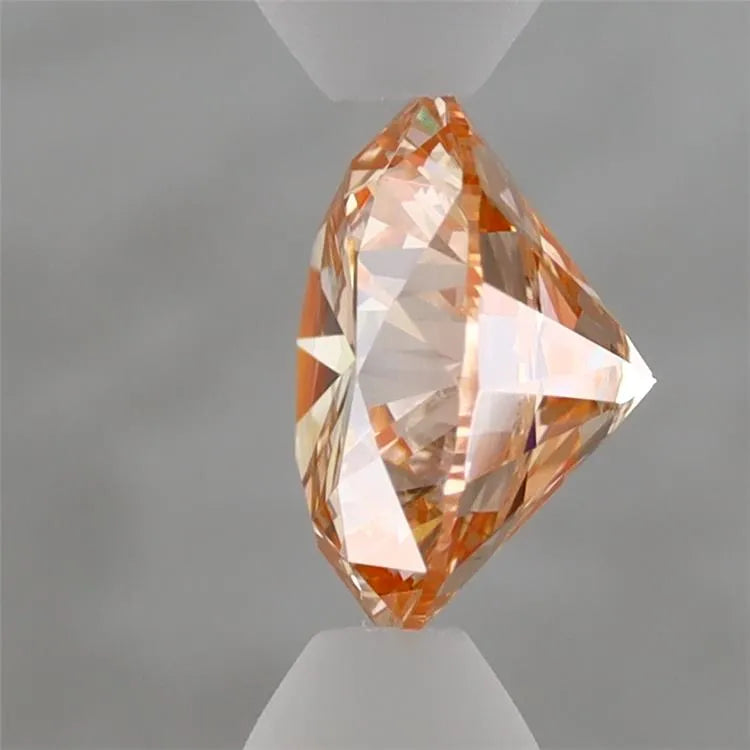 1.53ct Round Lab Grown Diamond (Colour Fancy Intense Pink, Clarity VS2, Cut ID, IGI Certified)