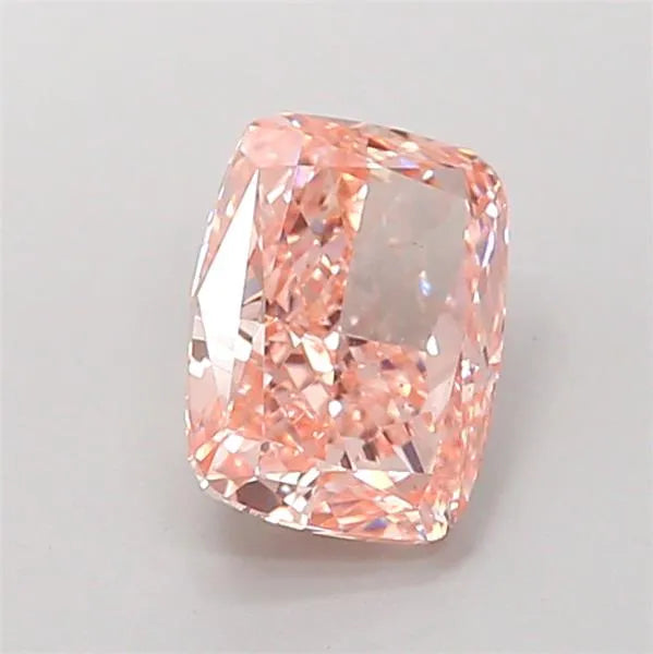 1.54ct Cushion modified Lab Grown Diamond (Colour Fancy Intense Pink, Clarity VS1, IGI Certified)