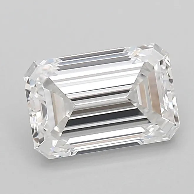 1.54ct Emerald Lab Grown Diamond (Colour E, Clarity VVS2, IGI Certified)