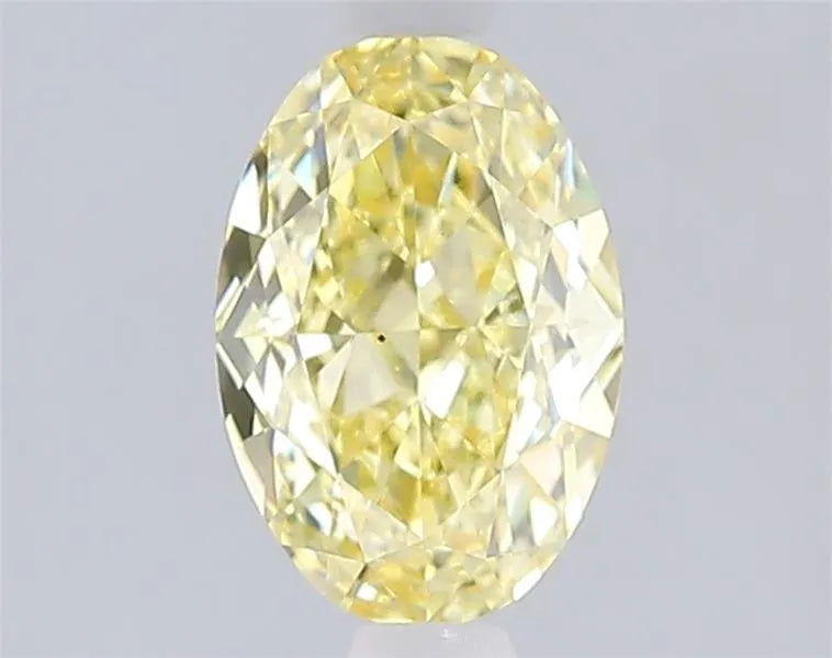 1.54ct Oval Lab Grown Diamond (Colour Fancy Vivid Yellow, Clarity VS2, IGI Certified)