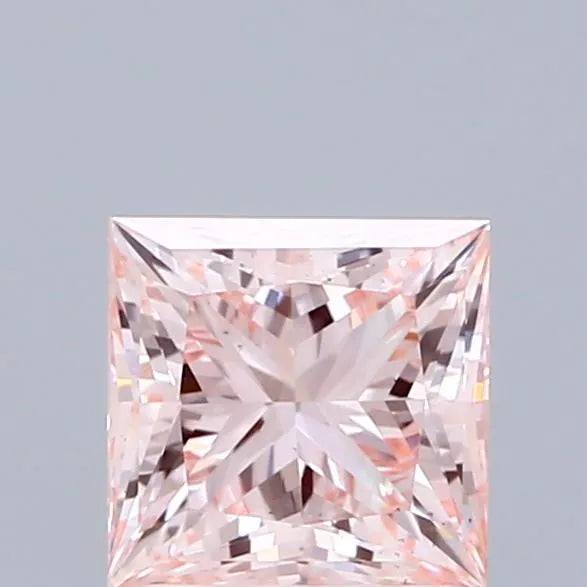 1.54ct Princess Lab Grown Diamond (Colour Fancy Intense Pink, Clarity VS1, IGI Certified)