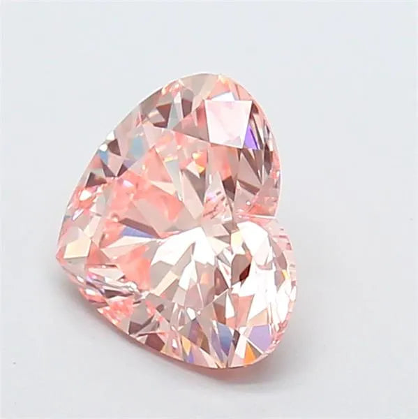 1.55ct Heart Lab Grown Diamond (Colour Fancy Intense Pink, Clarity VVS2, IGI Certified)