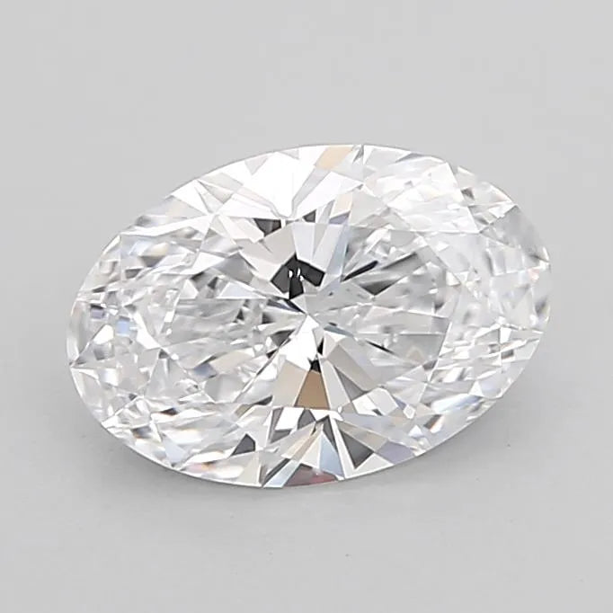 1.55ct Oval Lab Grown Diamond (Colour D, Clarity VVS1, Cut EX, IGI Certified)