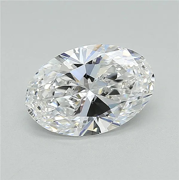 1.55ct Oval Lab Grown Diamond (Colour D, Clarity VVS2, IGI Certified)