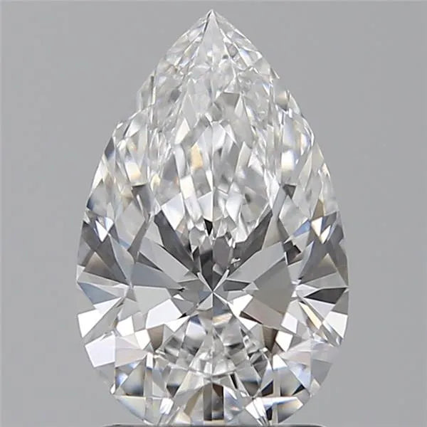 1.55ct Pear Lab Grown Diamond (Colour D, Clarity IF, IGI Certified)