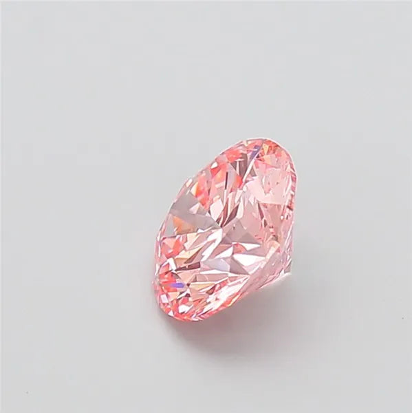 1.55ct Round Lab Grown Diamond (Colour Fancy Intense Pink, Clarity VS1, Cut EX, IGI Certified)