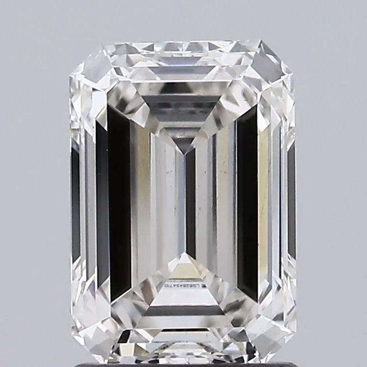 1.56ct Emerald Lab Grown Diamond (Colour G, Clarity VS1, IGI Certified)