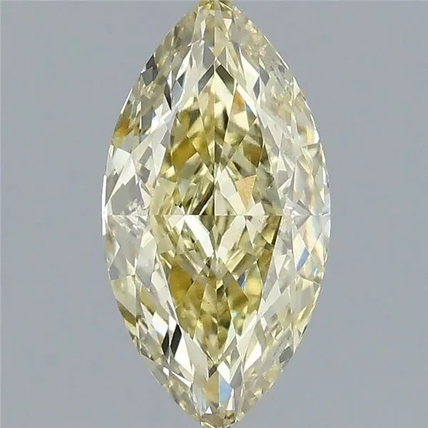 1.56ct Marquise Lab Grown Diamond (Colour Fancy Intense Yellow, Clarity VVS2, IGI Certified)