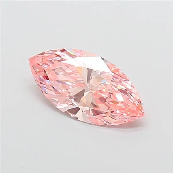 1.56ct Marquise Lab Grown Diamond (Colour Fancy Vivid Pink, Clarity VS1, IGI Certified)