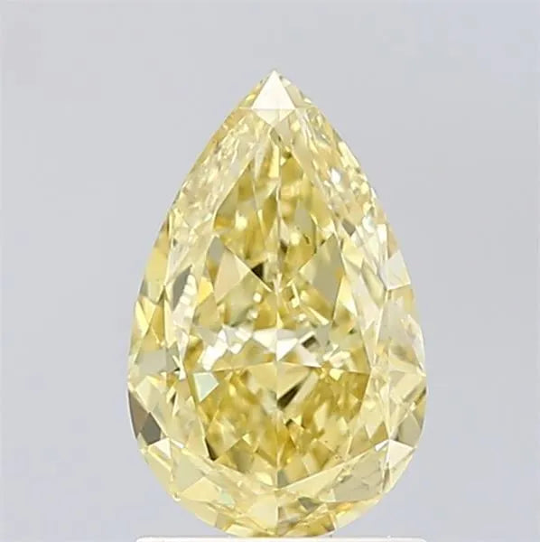 1.56ct Pear Lab Grown Diamond (Colour Fancy Intense Yellow, Clarity VS1, IGI Certified)
