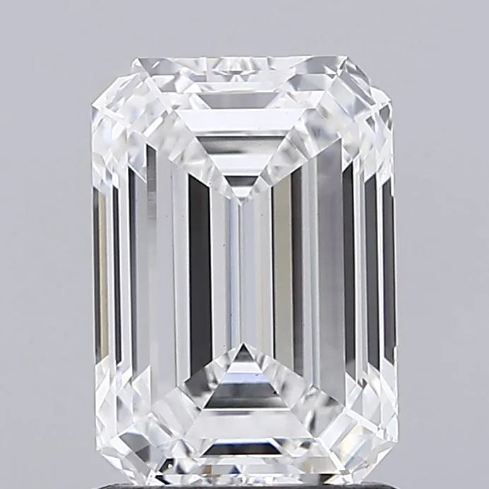 1.57ct Emerald Lab Grown Diamond (Colour E, Clarity VS2, IGI Certified)