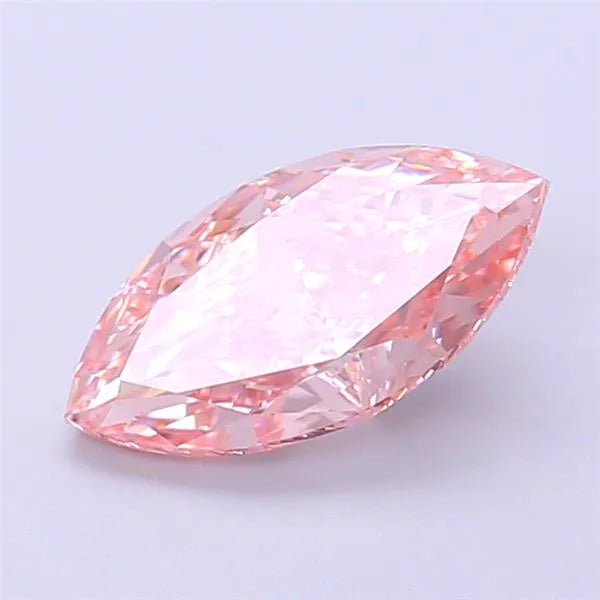 1.57ct Marquise Lab Grown Diamond (Colour Fancy Intense Pink, Clarity VS1, IGI Certified)