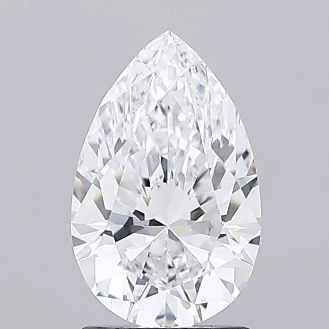 1.57ct Pear Lab Grown Diamond (Colour D, Clarity VVS1, IGI Certified)