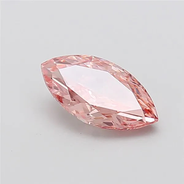 1.58ct Marquise Lab Grown Diamond (Colour Fancy Intense Pink, Clarity VS2, IGI Certified)