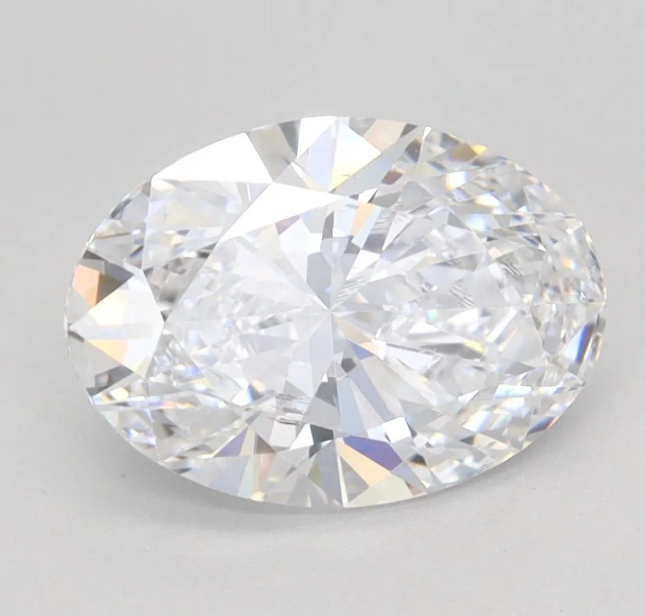 1.58ct Oval Lab Grown Diamond (Colour D, Clarity SI1, IGI Certified)
