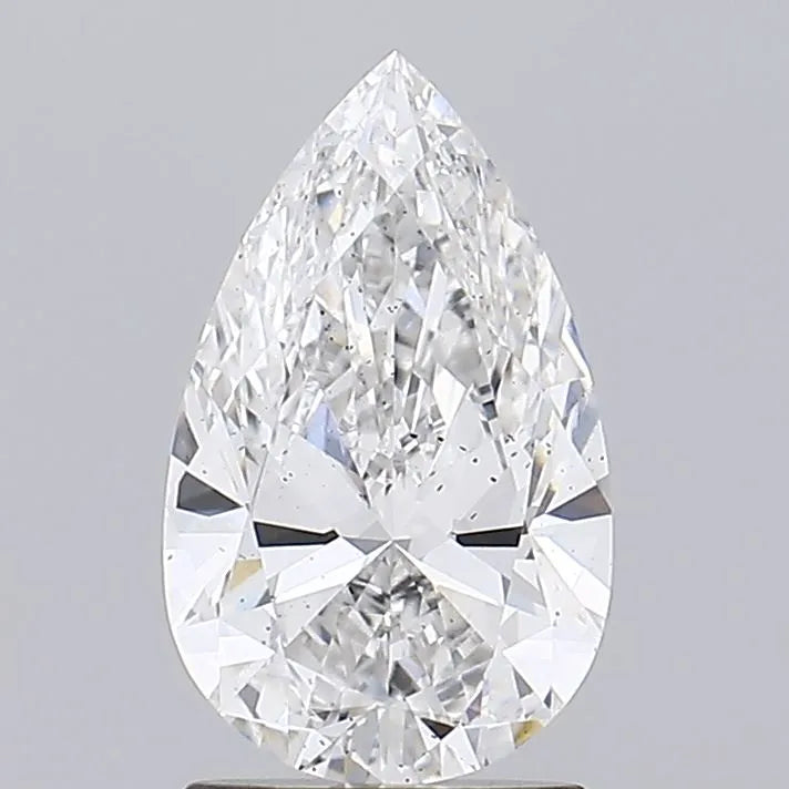 1.58ct Pear Lab Grown Diamond (Colour E, Clarity SI1, IGI Certified)