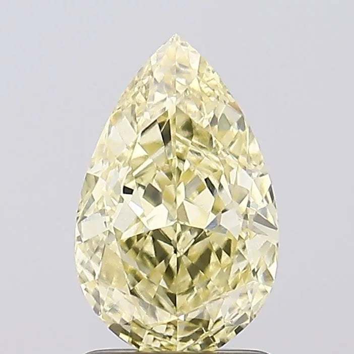 1.58ct Pear Lab Grown Diamond (Colour Fancy Yellow, Clarity VS1, IGI Certified)