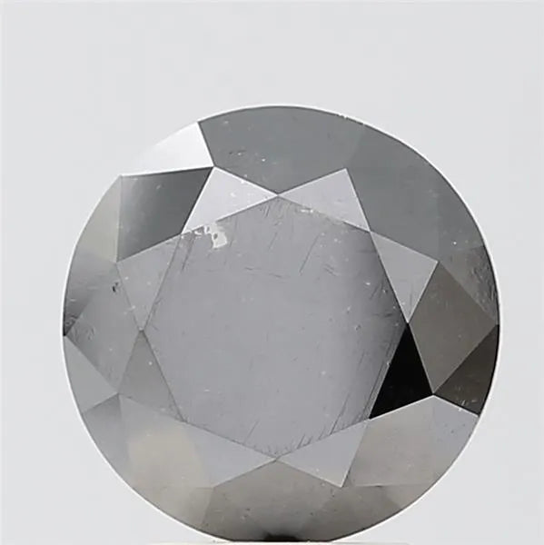 1.58ct Round Lab Grown Diamond (Colour Black, Clarity VS2, Cut EX, Uncertified)