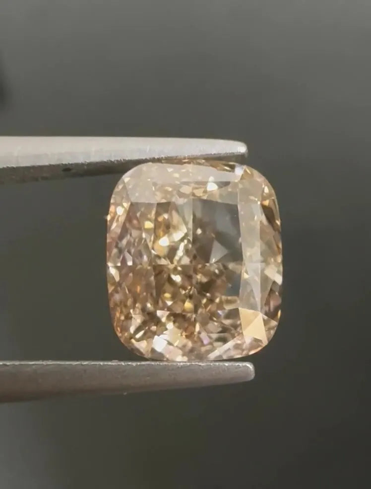 1.59ct Cushion brilliant Natural Diamond (Colour Fancy, Clarity VS2, GIA Certified)
