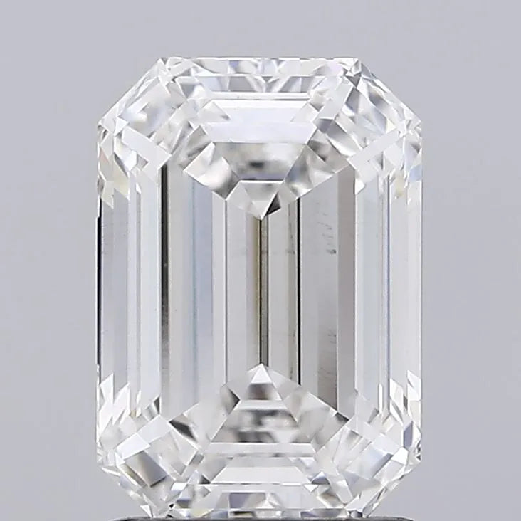 1.59ct Emerald Lab Grown Diamond (Colour F, Clarity VS2, IGI Certified)
