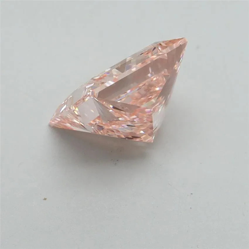 1.59ct Princess Lab Grown Diamond (Colour Fancy Intense Pink, Clarity VVS2, IGI Certified)