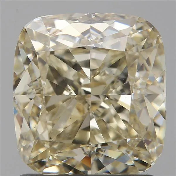 1.60ct Cushion brilliant Natural Diamond (Colour Fancy Light Brownish Yellow, Clarity VS2, GIA Certified)