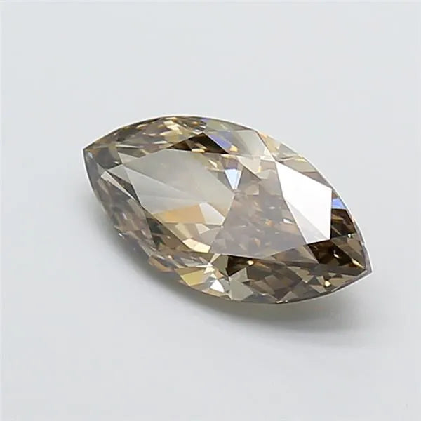 1.60ct Marquise Lab Grown Diamond (Colour Fancy Yellowish Gray, Clarity VVS2, IGI Certified)