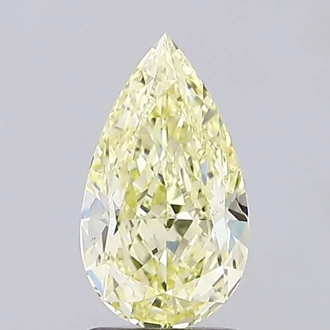1.60ct Pear Lab Grown Diamond (Colour Fancy Yellow, Clarity VS1, IGI Certified)