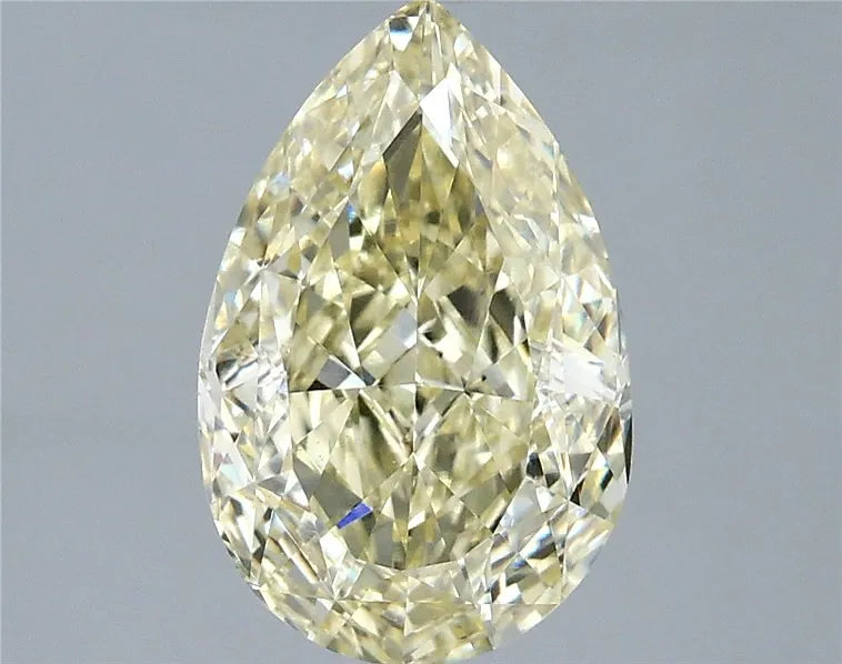 1.60ct Pear Lab Grown Diamond (Colour Fancy Yellow, Clarity VVS2, IGI Certified)