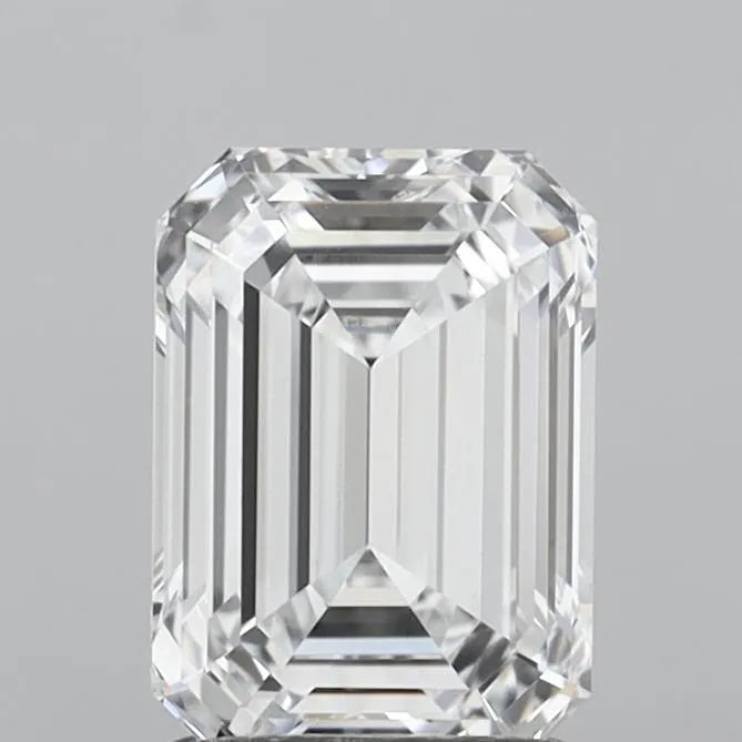 1.61ct Emerald Lab Grown Diamond (Colour D, Clarity FL, IGI Certified)