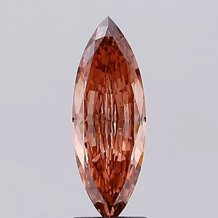 1.61ct Marquise Lab Grown Diamond (Colour Fancy Brown, Clarity VS1, IGI Certified)