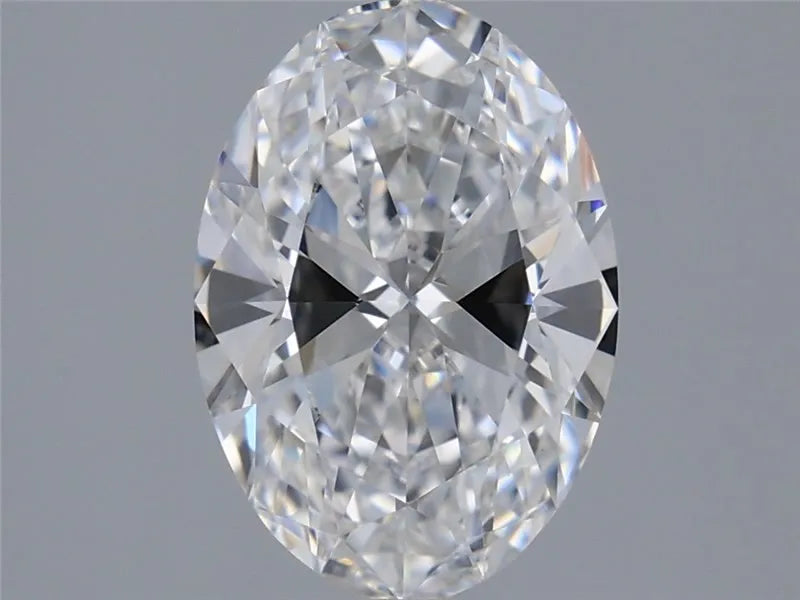1.61ct Oval Lab Grown Diamond (Colour E, Clarity IF, IGI Certified)