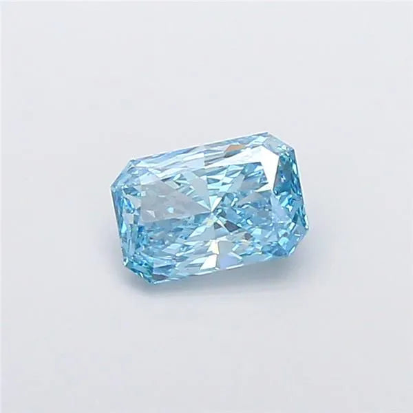 1.61ct Radiant Lab Grown Diamond (Colour Fancy Vivid Blue, Clarity VS1, IGI Certified)