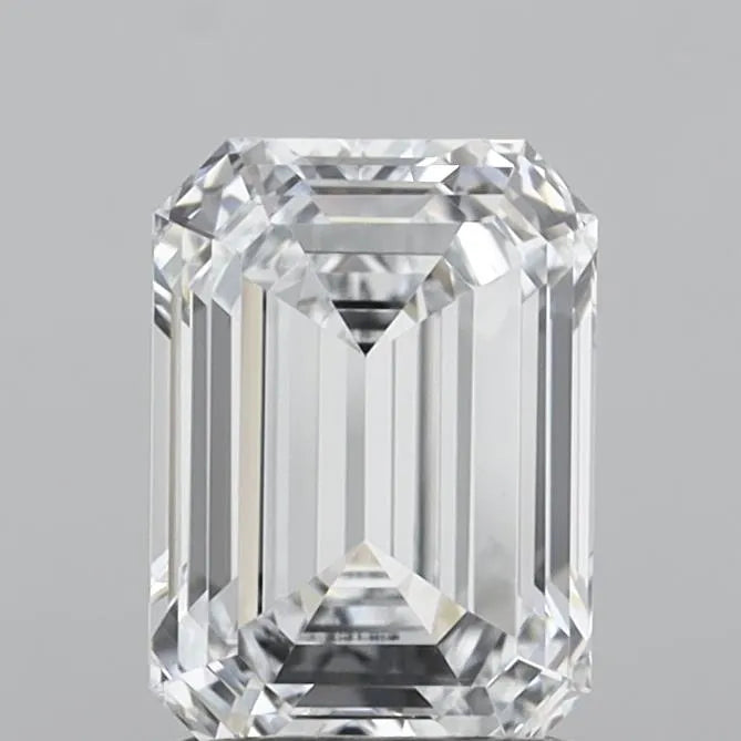 1.63ct Emerald Lab Grown Diamond (Colour E, Clarity IF, IGI Certified)