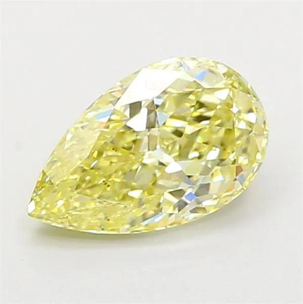1.63ct Pear Lab Grown Diamond (Colour Fancy Yellow, Clarity VS2, IGI Certified)