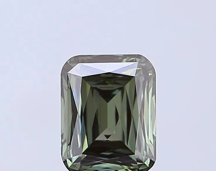 1.63ct Radiant Lab Grown Diamond (Colour Fancy Green, Clarity VVS2, IGI Certified)