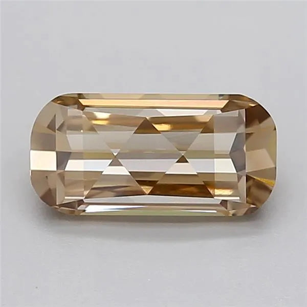 1.64ct Cushion modified Lab Grown Diamond (Colour Very Light Brown, Clarity VVS1, IGI Certified)