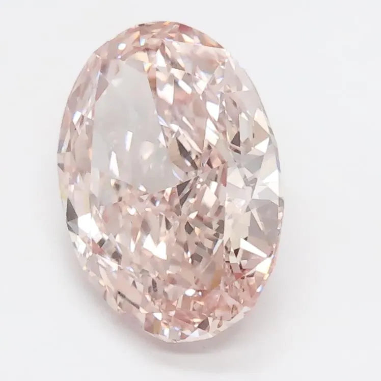 1.64ct Oval Lab Grown Diamond (Colour Fancy Intense Pink, Clarity VS1, IGI Certified)