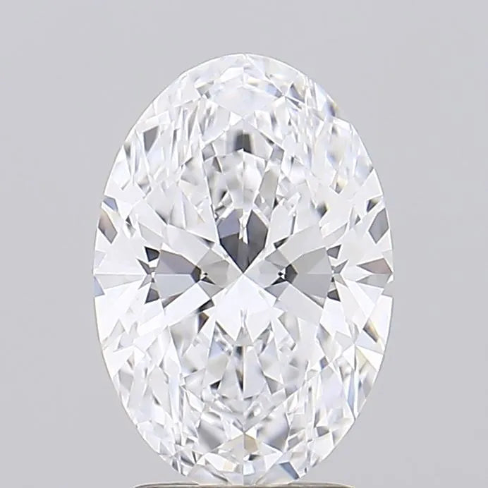 1.65ct Oval Lab Grown Diamond (Colour D, Clarity IF, IGI Certified)