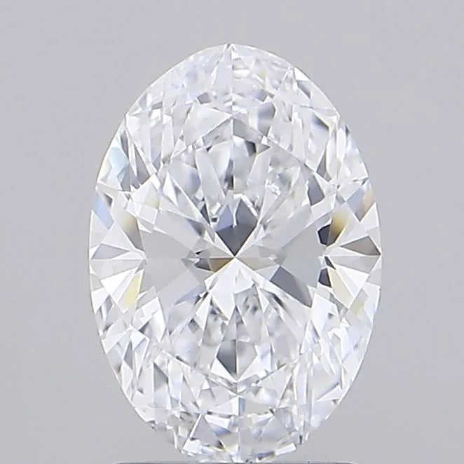 1.65ct Oval Lab Grown Diamond (Colour E, Clarity IF, IGI Certified)
