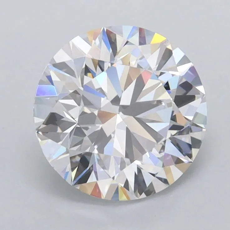 1.65ct Round Lab Grown Diamond (Colour D, Clarity FL, Cut ID, IGI Certified)